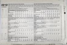 Load image into Gallery viewer, 2011 Sewing Pattern: Simplicity 2212