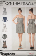 Load image into Gallery viewer, 2011 Sewing Pattern: Simplicity 2250