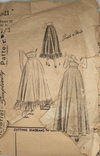 Load image into Gallery viewer, 1948 Vintage Sewing Pattern: Simplicity 2421