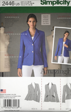 Load image into Gallery viewer, 2014 Sewing Pattern: Simplicity 2446