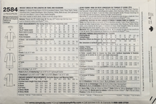 Load image into Gallery viewer, 2008 Sewing Pattern: Simplicity 2584