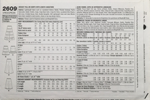 Load image into Gallery viewer, 2009 Sewing Pattern: Simplicity 2609