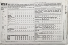 Load image into Gallery viewer, 2008 Sewing Pattern: Simplicity 2953