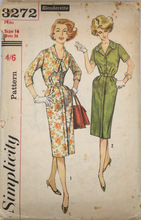 Load image into Gallery viewer, 1950's Vintage Sewing Pattern: Simplicity 3272