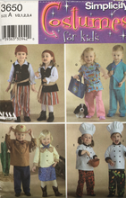 Load image into Gallery viewer, 2007 Sewing Pattern: Simplicity 3650