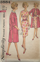 Load image into Gallery viewer, 1960's Vintage Sewing Pattern: Simplicity 3884