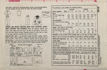 Load image into Gallery viewer, 1961 Vintage Sewing Pattern: Simplicity  4125