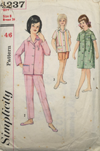 Load image into Gallery viewer, 1960's Vintage Sewing Pattern: Simplicity 4237