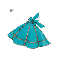 Load image into Gallery viewer, 1950's Reproduction Sewing Pattern: Simplicity 4858