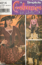 Load image into Gallery viewer, 2004 Sewing Pattern: Simplicity 4914