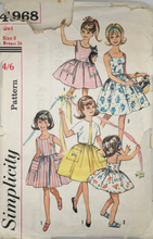 Load image into Gallery viewer, 1963 Vintage Sewing Pattern: Simplicity 4968