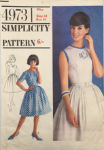 Load image into Gallery viewer, 1960’s Vintage Sewing Pattern: Simplicity  4973