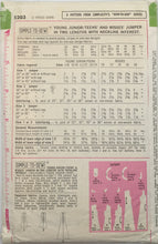 Load image into Gallery viewer, 1972 Vintage Sewing Pattern: Simplicity 5203