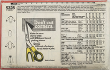 Load image into Gallery viewer, 1981  Vintage Sewing Pattern: Simplicity 5328