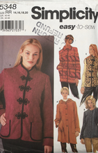 Load image into Gallery viewer, 2003 Sewing Pattern: Simplicity 5348