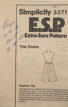 Load image into Gallery viewer, 1981 Vintage Sewing Pattern: Simplicity 5371