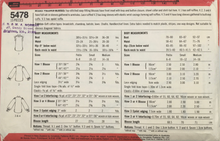 Load image into Gallery viewer, 1982 Vintage Sewing Pattern: Simplicity 5478