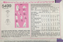 Load image into Gallery viewer, 1974 Vintage Sewing Pattern: Simplicity 5499