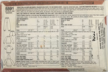 Load image into Gallery viewer, 1982 Vintage Sewing Pattern: Simplicity 5591