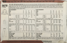 Load image into Gallery viewer, 1983 Vintage Sewing Pattern: Simplicity 5678