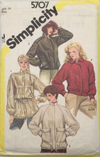 Load image into Gallery viewer, 1984 Vintage Sewing Pattern: Simplicity 5707