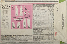 Load image into Gallery viewer, 1974 Vintage Sewing Pattern: Simplicity 5777