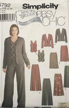 Load image into Gallery viewer, 2002 Sewing Pattern: Simplicity 5792