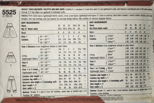 Load image into Gallery viewer, 1983 Vintage Sewing Pattern: Simplicity 5525