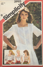 Load image into Gallery viewer, 1983 Vintage Sewing Pattern: Simplicity 5995