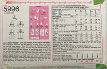Load image into Gallery viewer, 1974 Vintage Sewing Pattern: Simplicity 5996
