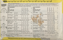 Load image into Gallery viewer, 1983 Vintage Sewing Pattern: Simplicity 6033