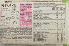 Load image into Gallery viewer, 1975 Vintage Sewing Pattern: Simplicity 6073