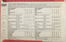 Load image into Gallery viewer, 1984 Vintage Sewing Pattern: Simplicity 6095