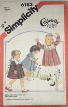 Load image into Gallery viewer, 1984 Vintage Sewing Pattern: Simplicity 6183