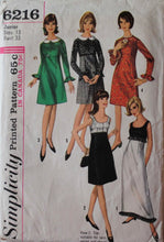 Load image into Gallery viewer, 1965 Vintage Sewing Pattern: Simplicity 6216
