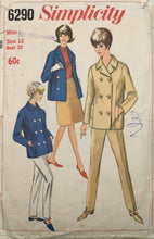 Load image into Gallery viewer, 1965 Vintage Sewing Pattern: Simplicity 6290