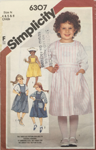 Load image into Gallery viewer, 1984 Vintage Sewing Pattern: Simplicity 6307