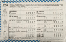 Load image into Gallery viewer, 1984 Vintage Sewing Pattern: Simplicity 6338