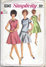 Load image into Gallery viewer, 1965 Vintage Sewing Pattern: Simplicity 6341