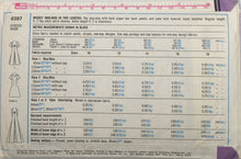 Load image into Gallery viewer, 1974 Vintage Sewing Pattern: Simplicity 6397