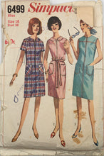 Load image into Gallery viewer, 1966 Vintage Sewing Pattern: Simplicity 6499