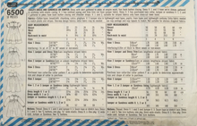 Load image into Gallery viewer, 1984 Vintage Sewing Pattern: Simplicity 6500