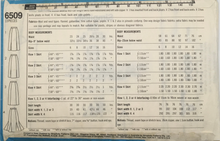 Load image into Gallery viewer, 1985 Vintage Sewing Pattern: Simplicity 6509