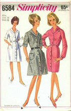 Load image into Gallery viewer, 1966 Vintage Sewing Pattern: Simplicity 6584