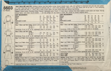 Load image into Gallery viewer, 1984 Vintage Sewing Pattern: Simplicity 6603