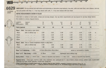 Load image into Gallery viewer, 1985 Vintage Sewing Pattern: Simplicity 6629