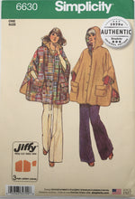 Load image into Gallery viewer, 1970’s Reproduction Vintage Sewing Pattern: Simplicity 6630