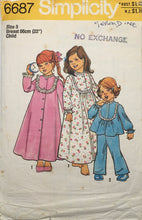 Load image into Gallery viewer, Vintage Sewing Pattern: Simplicity 6687