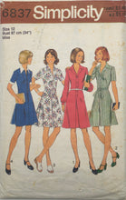 Load image into Gallery viewer, 1977 Vintage Sewing Pattern: Simplicity 6837