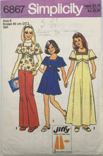 Load image into Gallery viewer, 1975 Vintage Sewing Pattern: Simplicity 6867